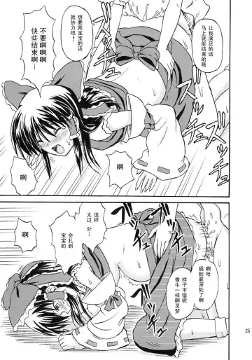[Takaku Toshihiko] Touhou Youjo Ranbu 8 Fhentai - Page 25