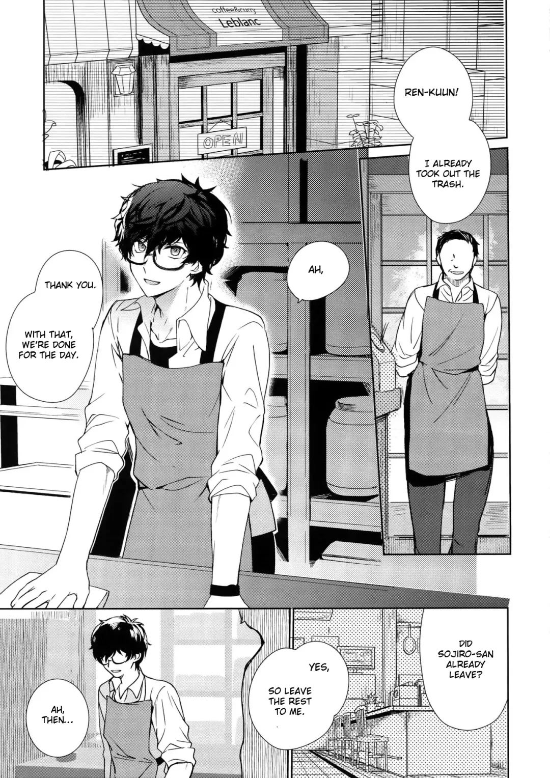 [Kirimoto Yuuji] Cafe LeBlanc no Beit-kun ni Saimin Fhentai - Page 4