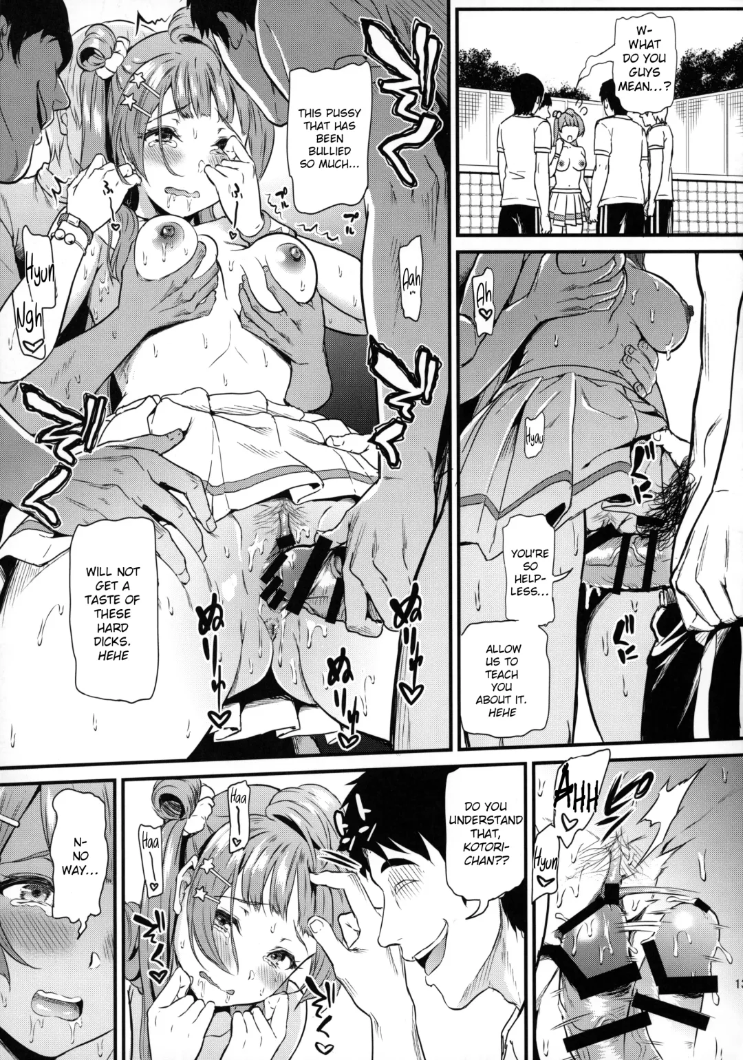 [Kichirock] Joshidaisei Minami Kotori no YariCir Jikenbo Case.3  | College Girl Kotori Minami's Hookup Circle Files Case #3 Fhentai - Page 12