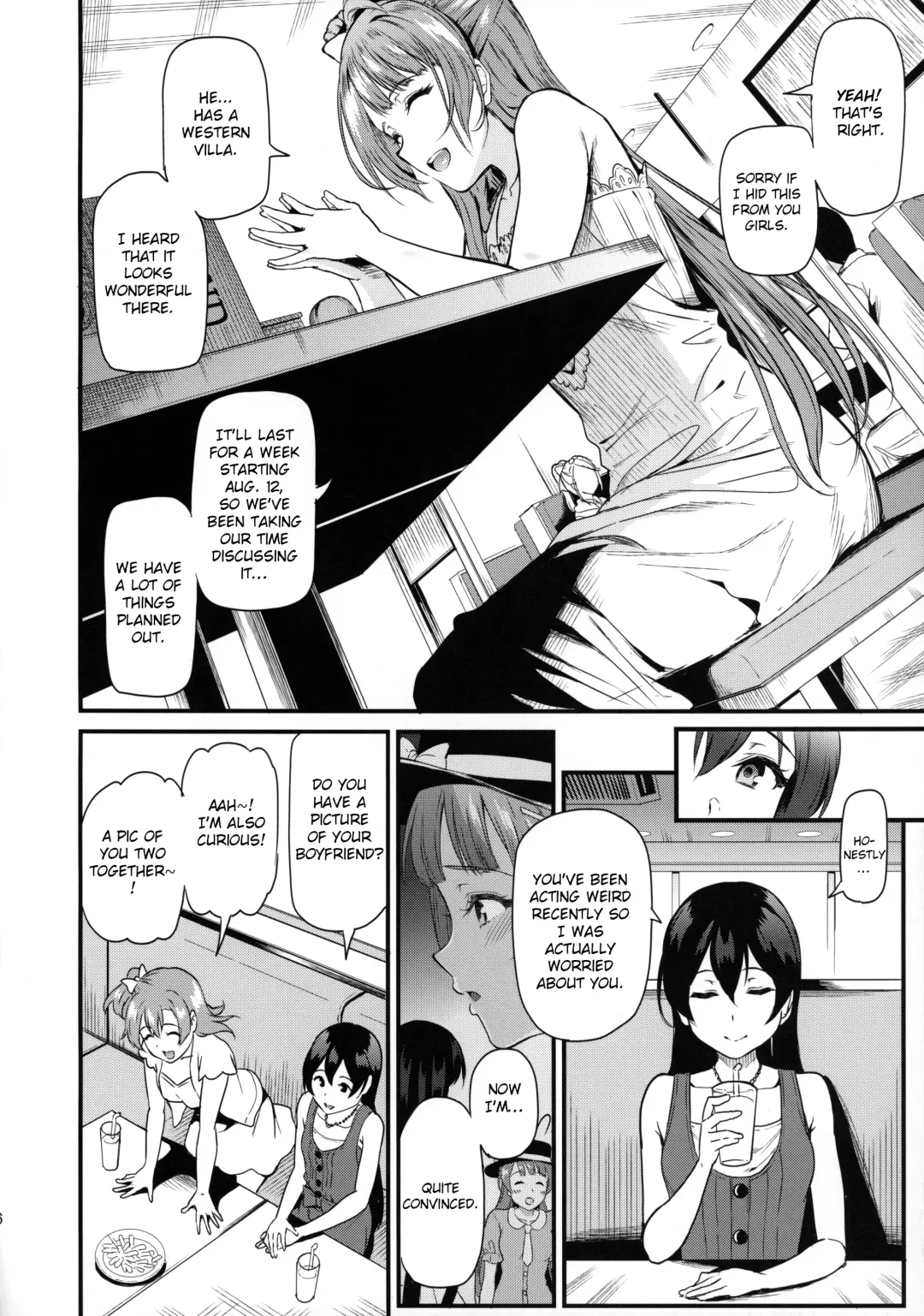 [Kichirock] Joshidaisei Minami Kotori no YariCir Jikenbo Case.3  | College Girl Kotori Minami's Hookup Circle Files Case #3 Fhentai - Page 5