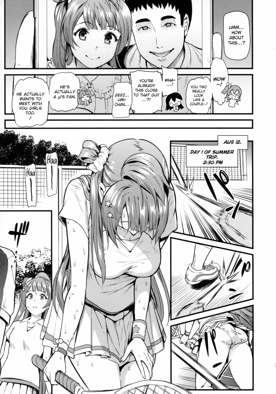 [Kichirock] Joshidaisei Minami Kotori no YariCir Jikenbo Case.3  | College Girl Kotori Minami's Hookup Circle Files Case #3 Fhentai - Page 6