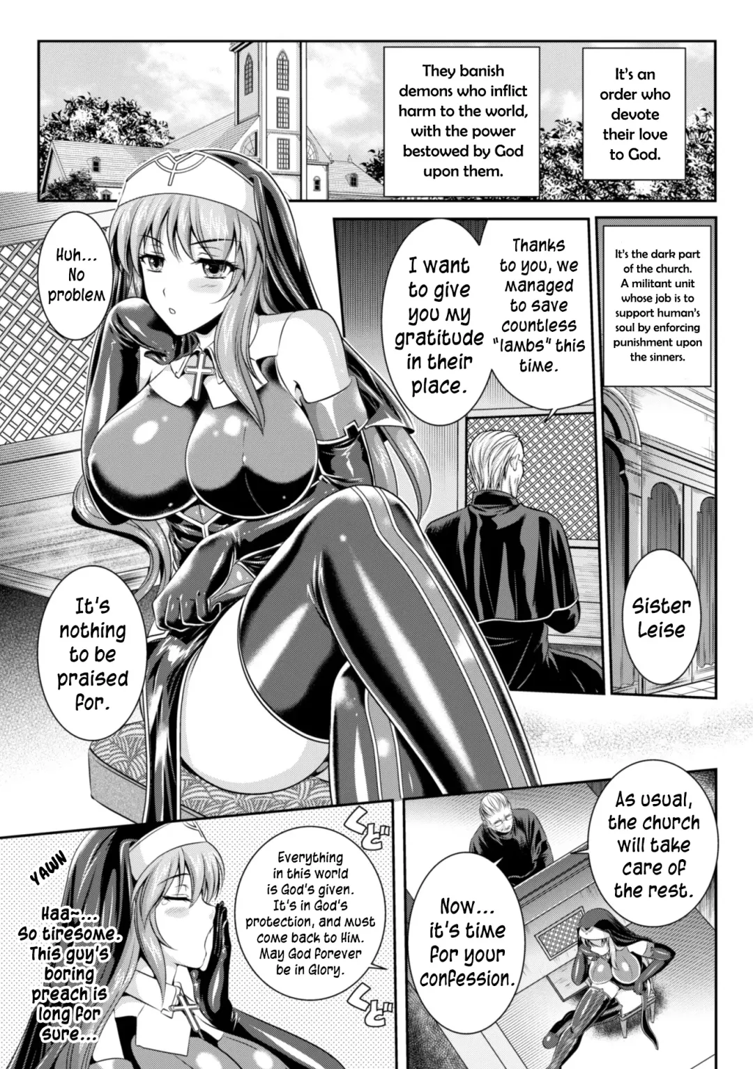 [Kusunoki Rin - Rindou] Nengoku no Liese Inzai no Shukumei | Liese's destiny: Punishment Of Lust On The Slime Prison Ch. 1-4 Fhentai - Page 12