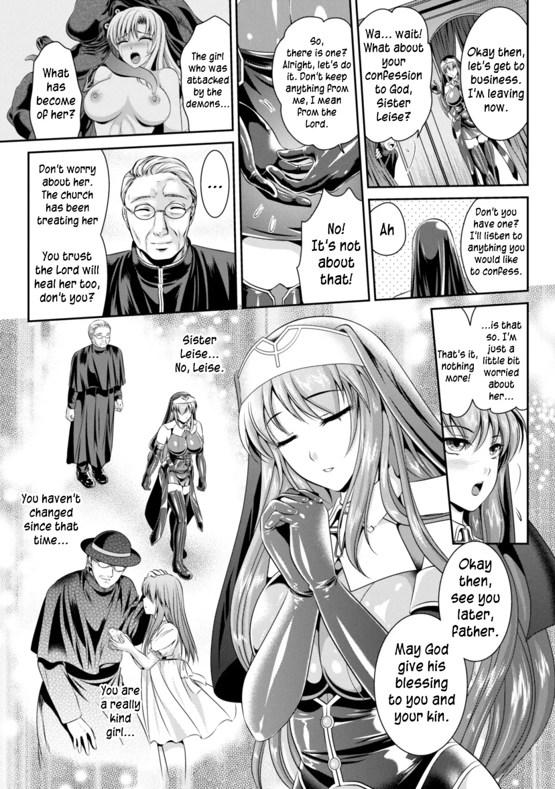 [Kusunoki Rin - Rindou] Nengoku no Liese Inzai no Shukumei | Liese's destiny: Punishment Of Lust On The Slime Prison Ch. 1-4 Fhentai - Page 14