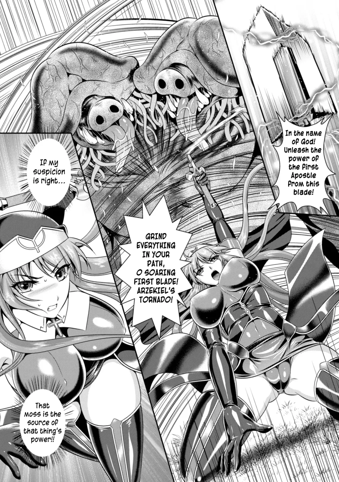 [Kusunoki Rin - Rindou] Nengoku no Liese Inzai no Shukumei | Liese's destiny: Punishment Of Lust On The Slime Prison Ch. 1-4 Fhentai - Page 25
