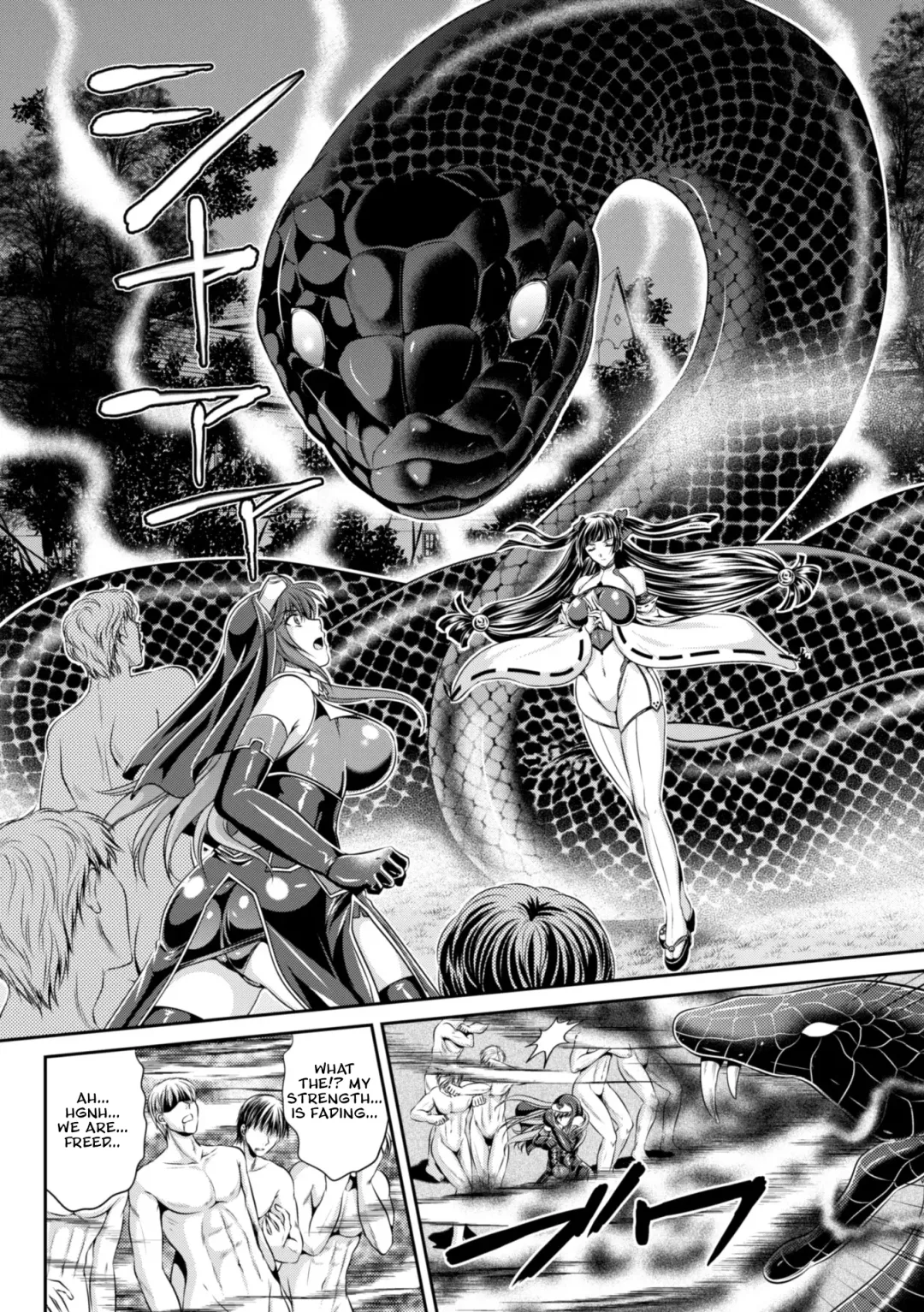 [Kusunoki Rin - Rindou] Nengoku no Liese Inzai no Shukumei | Liese's destiny: Punishment Of Lust On The Slime Prison Ch. 1-4 Fhentai - Page 55