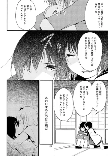 [Yui-7] Kyou mo Ashita mo Yurui Hibi o 2 - Yui and Kyoko and forever loose day-to-day Fhentai - Page 23