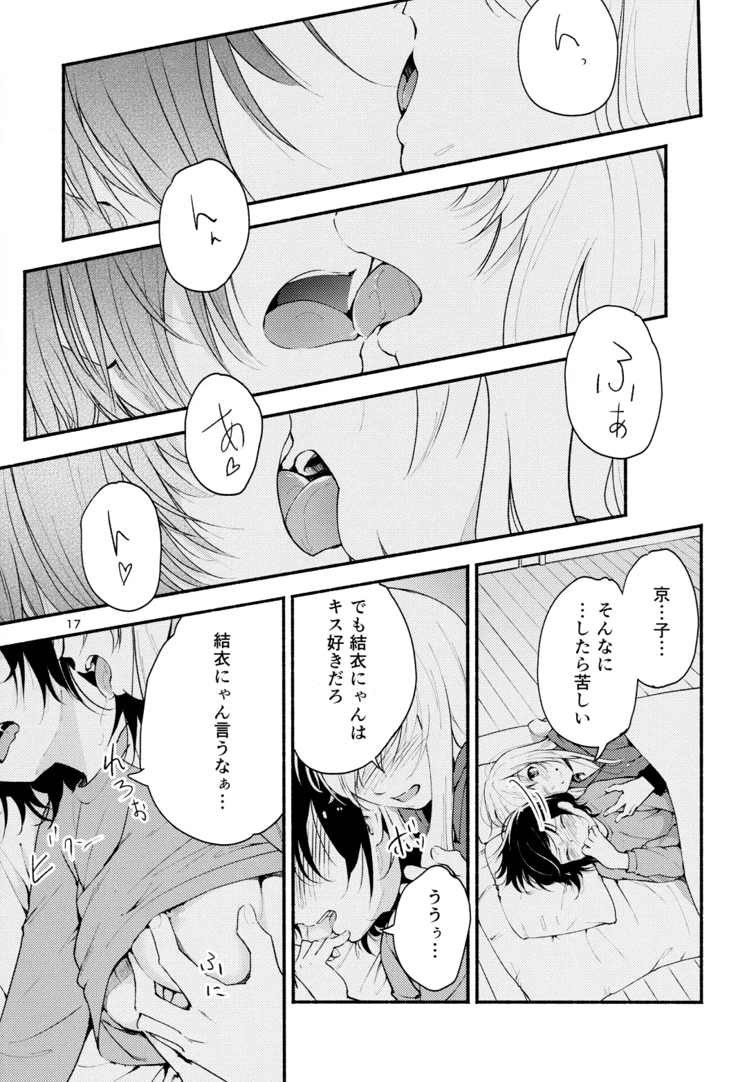 [Yui-7] Kyou mo Ashita mo Yurui Hibi o - Yui and Kyoko and forever loose day-to-day Fhentai - Page 16