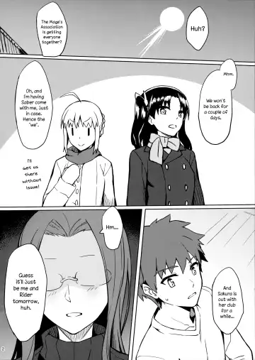 [Yanagi] Rider-san to no Ichinichi. Fhentai - Page 3