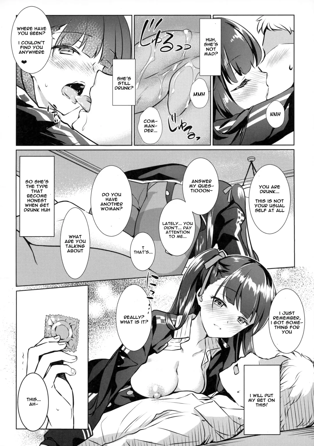 [Rei] Sunao na Kanojo to Hetare Shikikan | The Honest WA-chan and The Cowardly Commander Fhentai - Page 9