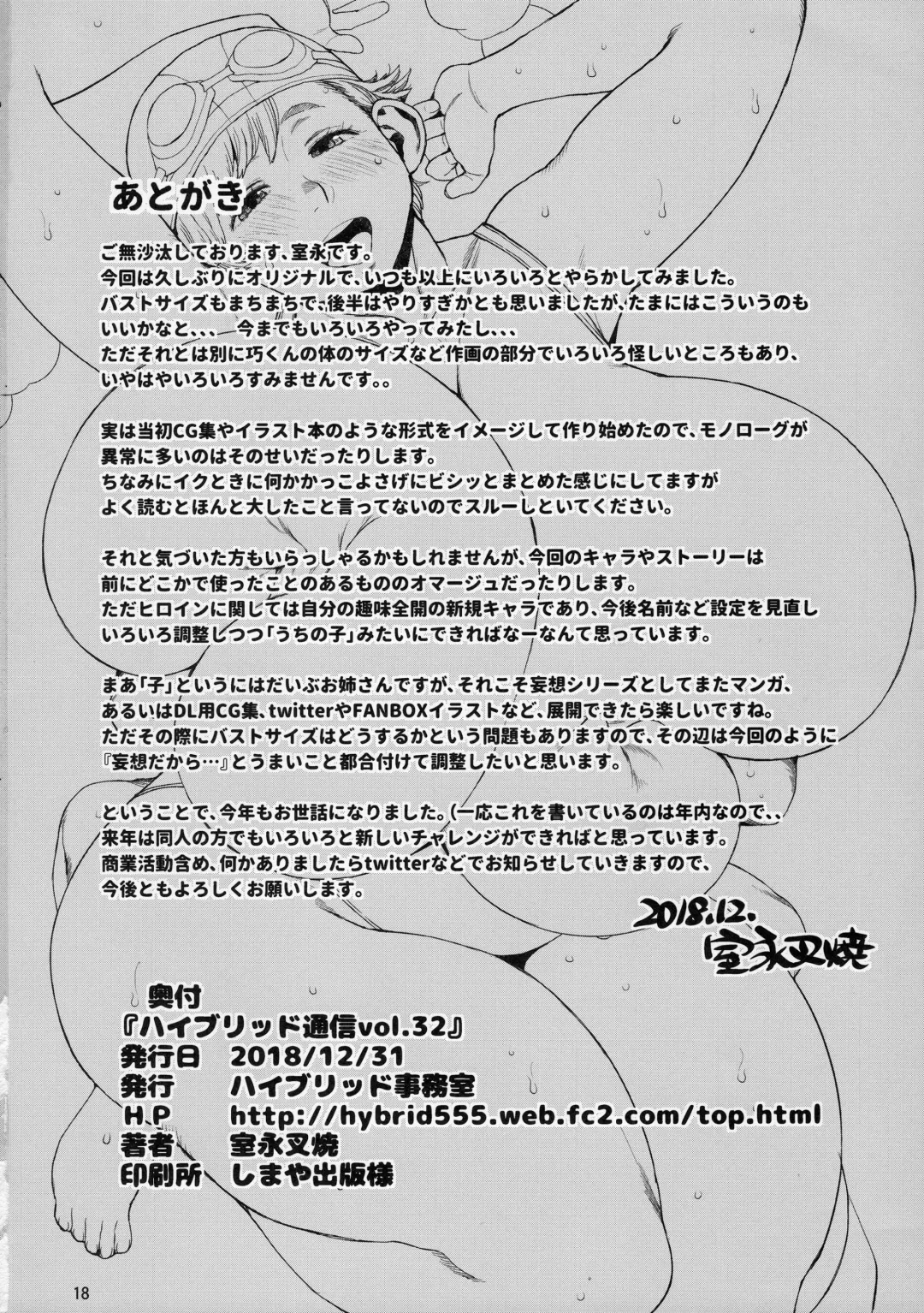 [Muronaga Chaashuu] Hybrid Tsuushin Vol. 32 Fhentai - Page 17