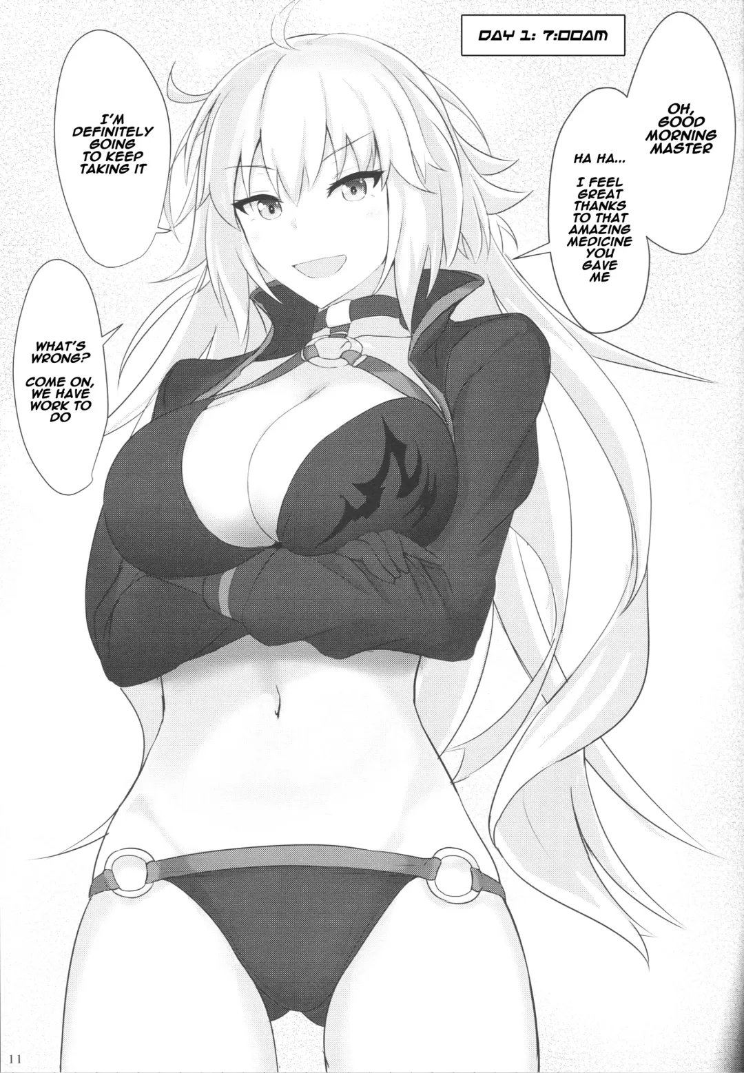[Poshi] Chaldea Suikan Kiroku 1 Jeanne Alter Hen Fhentai - Page 9