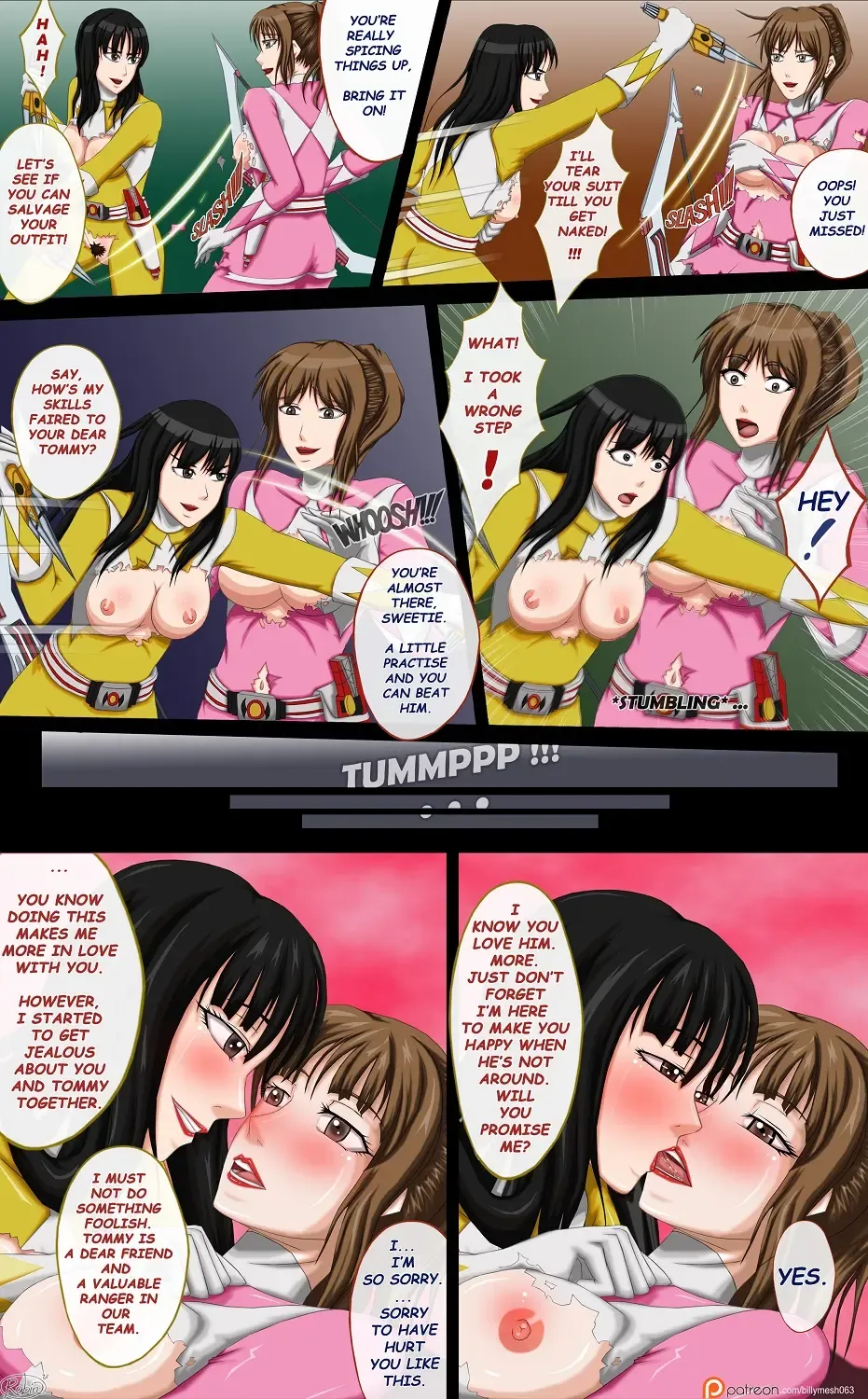 [Robin18] Kimberly and Trini Fhentai - Page 9
