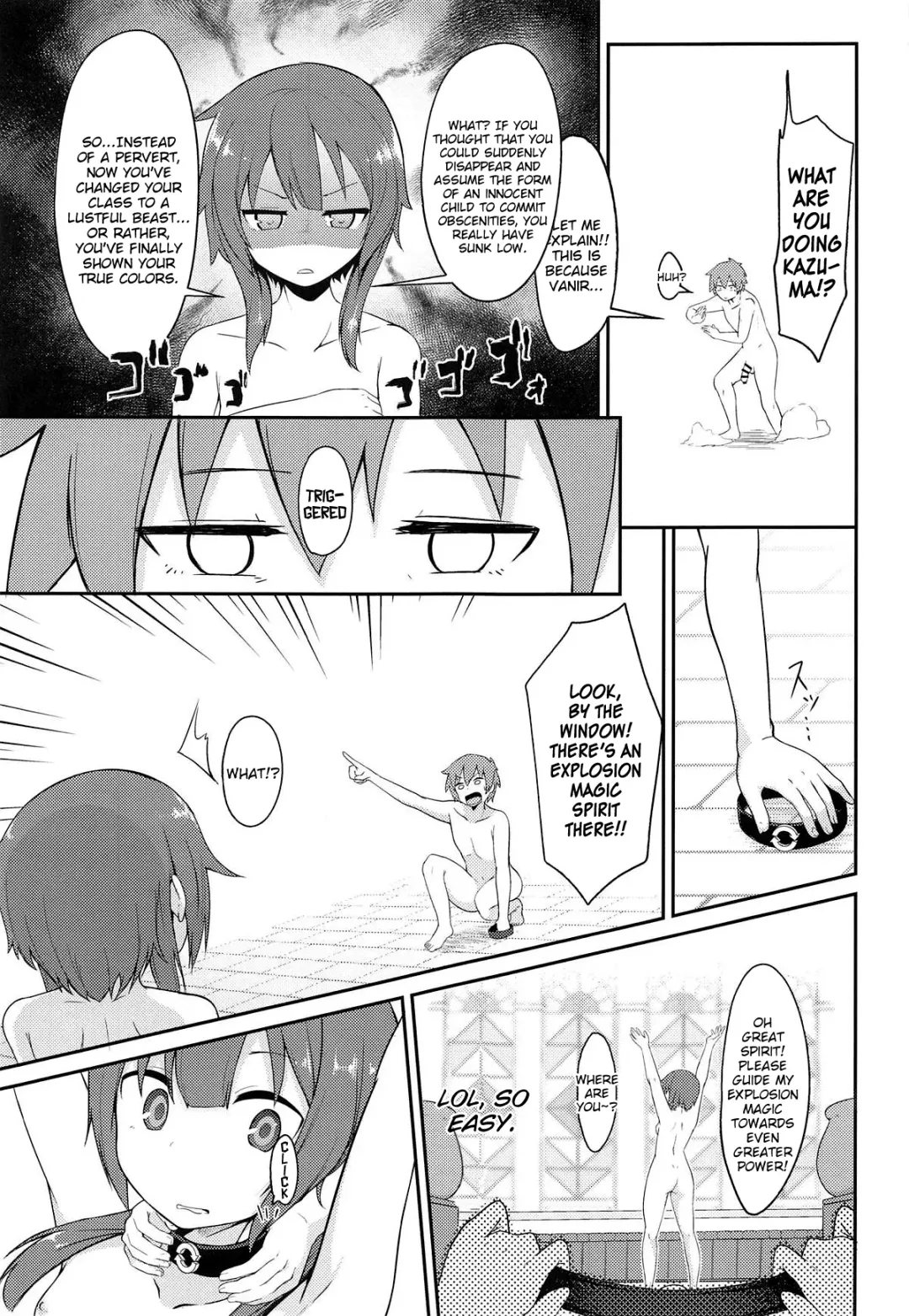 [Jovejun.] Lolikko Megumin o Kouryaku Seyo! | [Emergency Quest!] Captivate a Loli Megumin! Fhentai - Page 14