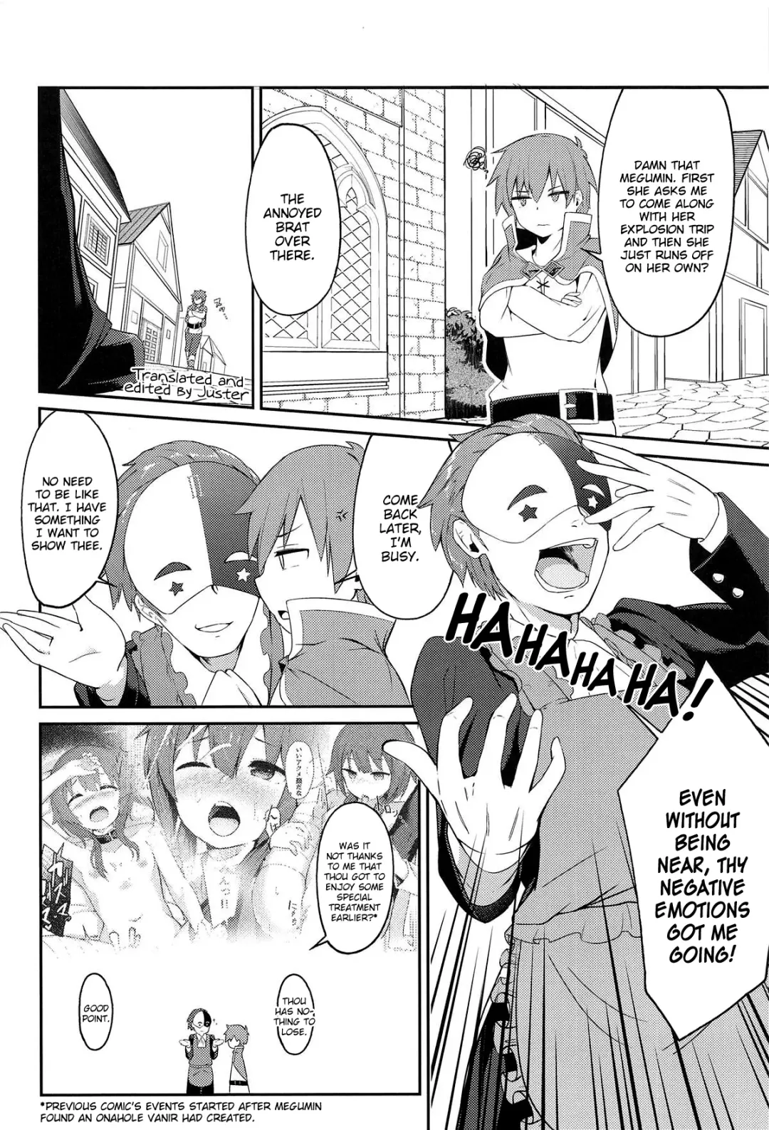 [Jovejun.] Lolikko Megumin o Kouryaku Seyo! | [Emergency Quest!] Captivate a Loli Megumin! Fhentai - Page 3