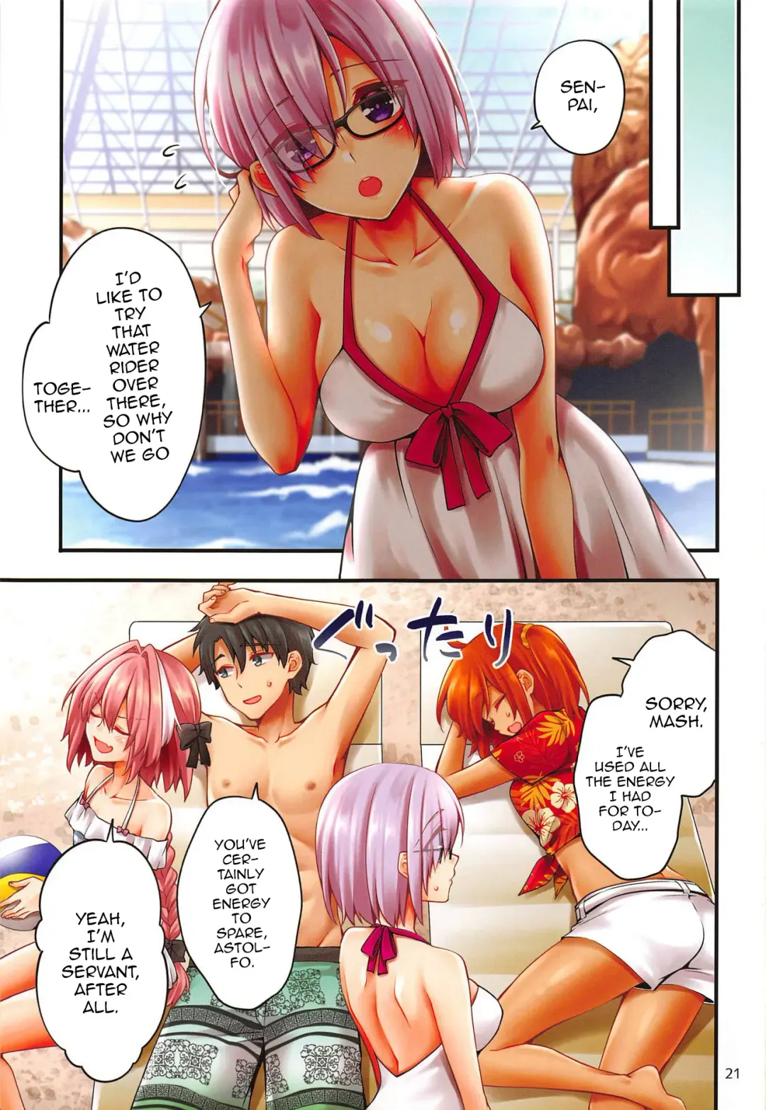 [Asazuki Norito] Astolfo-kun ga Gudas ni Ecchi na Koto Sarechau Hon Fhentai - Page 20