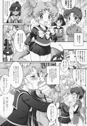 [Tempo Gensui] Sailor AV Kikaku ~Fukusuu no Chara Danyuu ni Hard Rinkan & Rankou Doukyuusei no Okazu Hen~ Fhentai - Page 2