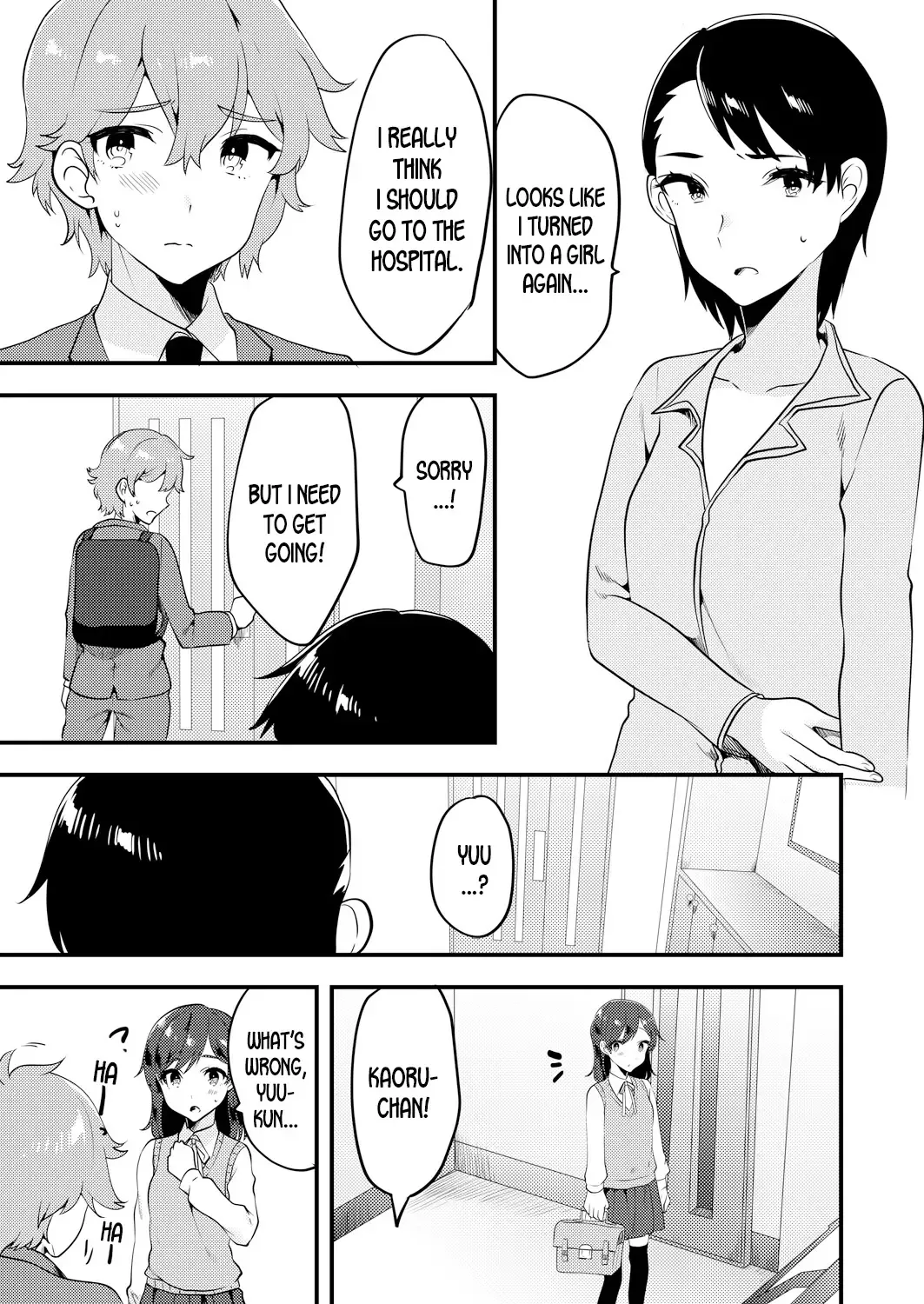 [Sorano Suzume] Nyotaika Kyoudai ~Kyoudai de Oppai no Yawarakasa ga Chigau tte Honto!?~ Fhentai - Page 40