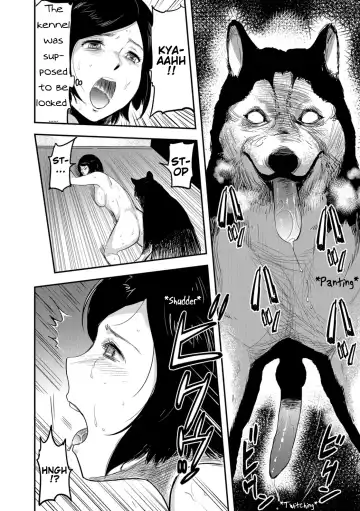 [Yamada Tahichi] Tsuma ga Inu ni Kawaru Toki -The Change of Human Being- | When My Wife Turns Into A Dog Fhentai - Page 10