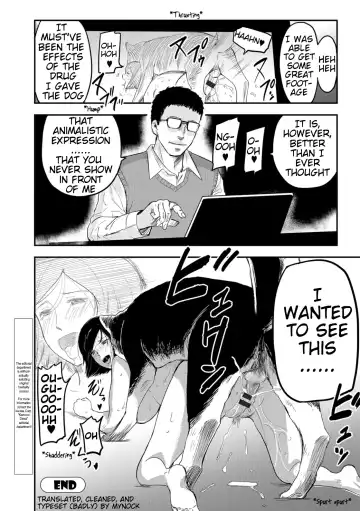 [Yamada Tahichi] Tsuma ga Inu ni Kawaru Toki -The Change of Human Being- | When My Wife Turns Into A Dog Fhentai - Page 20