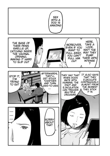 [Yamada Tahichi] Tsuma ga Inu ni Kawaru Toki -The Change of Human Being- | When My Wife Turns Into A Dog Fhentai - Page 7