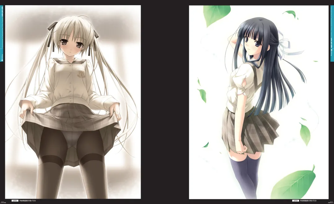 [Hashimoto Takashi - Suzuhira Hiro] Yosuga no Sora VISUAL FANBOOK Fhentai - Page 11