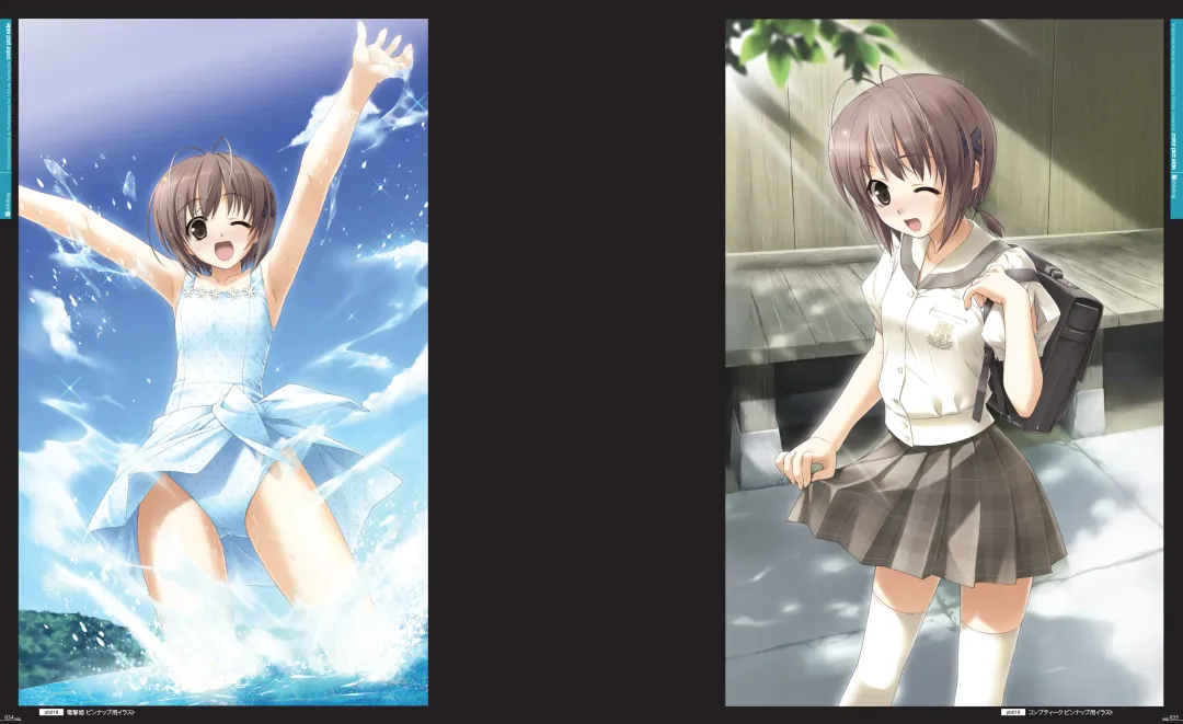 [Hashimoto Takashi - Suzuhira Hiro] Yosuga no Sora VISUAL FANBOOK Fhentai - Page 22