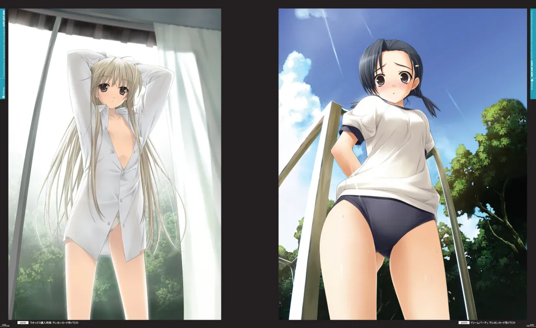 [Hashimoto Takashi - Suzuhira Hiro] Yosuga no Sora VISUAL FANBOOK Fhentai - Page 29