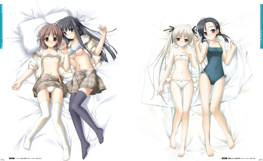 [Hashimoto Takashi - Suzuhira Hiro] Yosuga no Sora VISUAL FANBOOK Fhentai - Page 36