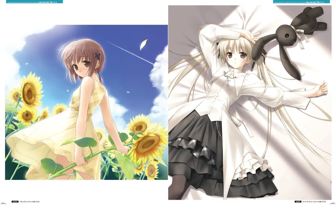 [Hashimoto Takashi - Suzuhira Hiro] Yosuga no Sora VISUAL FANBOOK Fhentai - Page 37