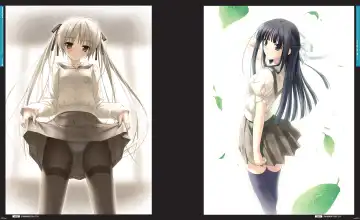 [Hashimoto Takashi - Suzuhira Hiro] Yosuga no Sora VISUAL FANBOOK Fhentai - Page 11