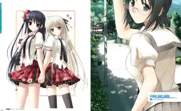 [Hashimoto Takashi - Suzuhira Hiro] Yosuga no Sora VISUAL FANBOOK Fhentai - Page 39