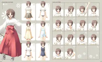 [Hashimoto Takashi - Suzuhira Hiro] Yosuga no Sora VISUAL FANBOOK Fhentai - Page 41