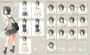 [Hashimoto Takashi - Suzuhira Hiro] Yosuga no Sora VISUAL FANBOOK Fhentai - Page 49