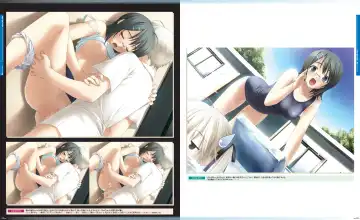[Hashimoto Takashi - Suzuhira Hiro] Yosuga no Sora VISUAL FANBOOK Fhentai - Page 56