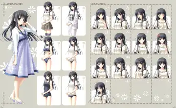 [Hashimoto Takashi - Suzuhira Hiro] Yosuga no Sora VISUAL FANBOOK Fhentai - Page 58