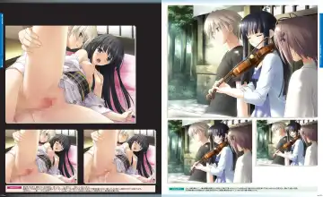 [Hashimoto Takashi - Suzuhira Hiro] Yosuga no Sora VISUAL FANBOOK Fhentai - Page 65