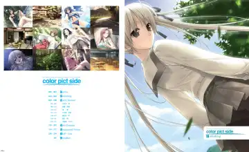 [Hashimoto Takashi - Suzuhira Hiro] Yosuga no Sora VISUAL FANBOOK Fhentai - Page 7