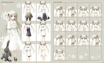 [Hashimoto Takashi - Suzuhira Hiro] Yosuga no Sora VISUAL FANBOOK Fhentai - Page 76