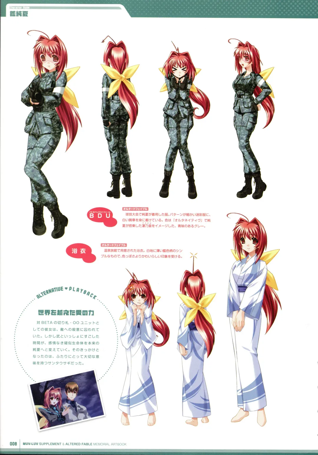 [Bou] Muv-Luv Supplement & Altered Fable Memorial Art Book Fhentai - Page 10