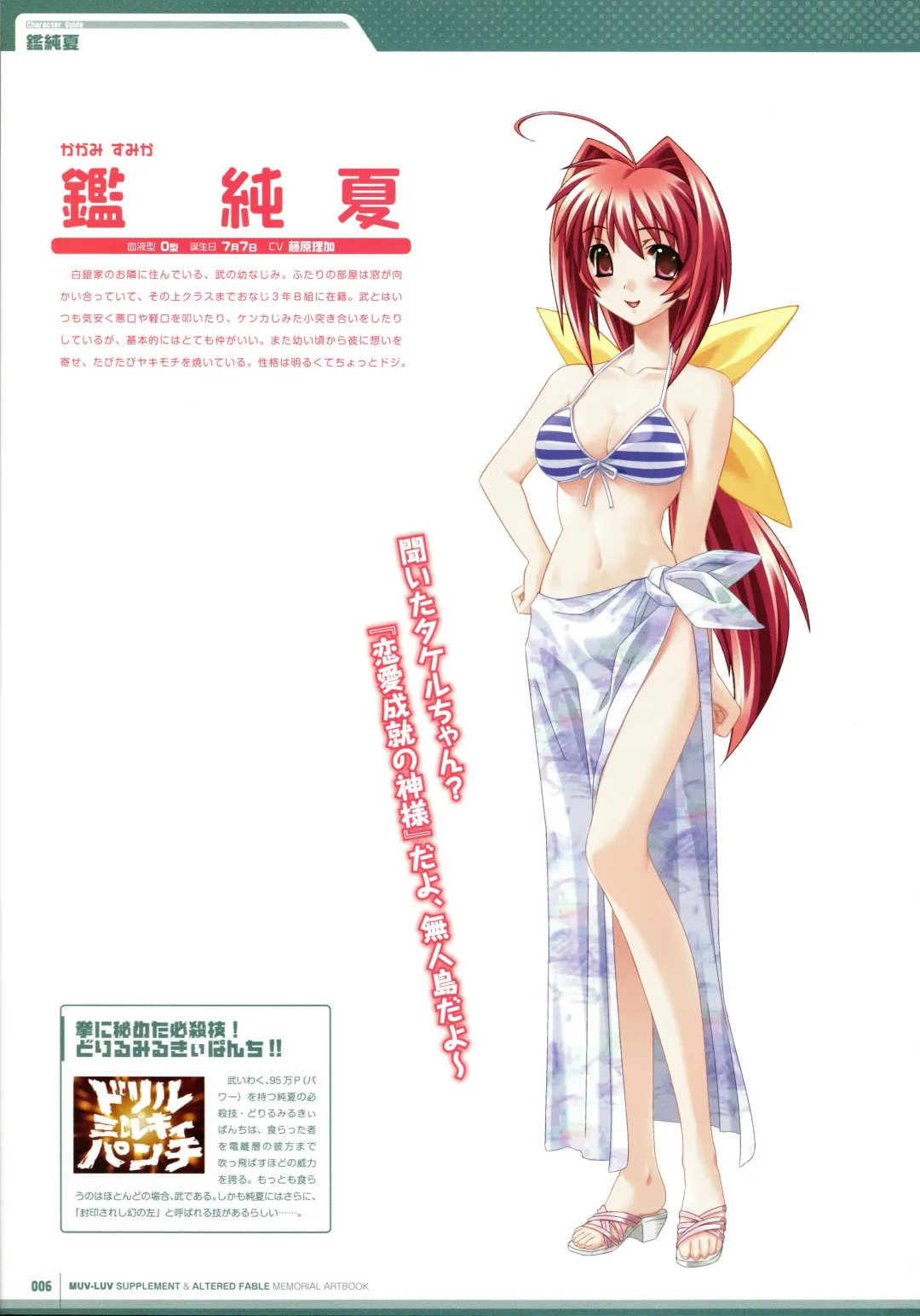 [Bou] Muv-Luv Supplement & Altered Fable Memorial Art Book Fhentai - Page 8