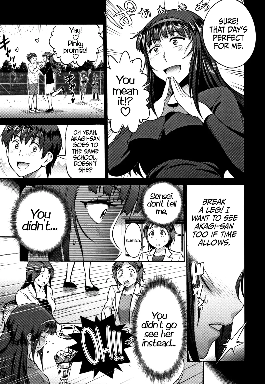 [Distance] Jyoshi Luck! ~2 Years Later~ 2 Ch. 5-6 Fhentai - Page 38