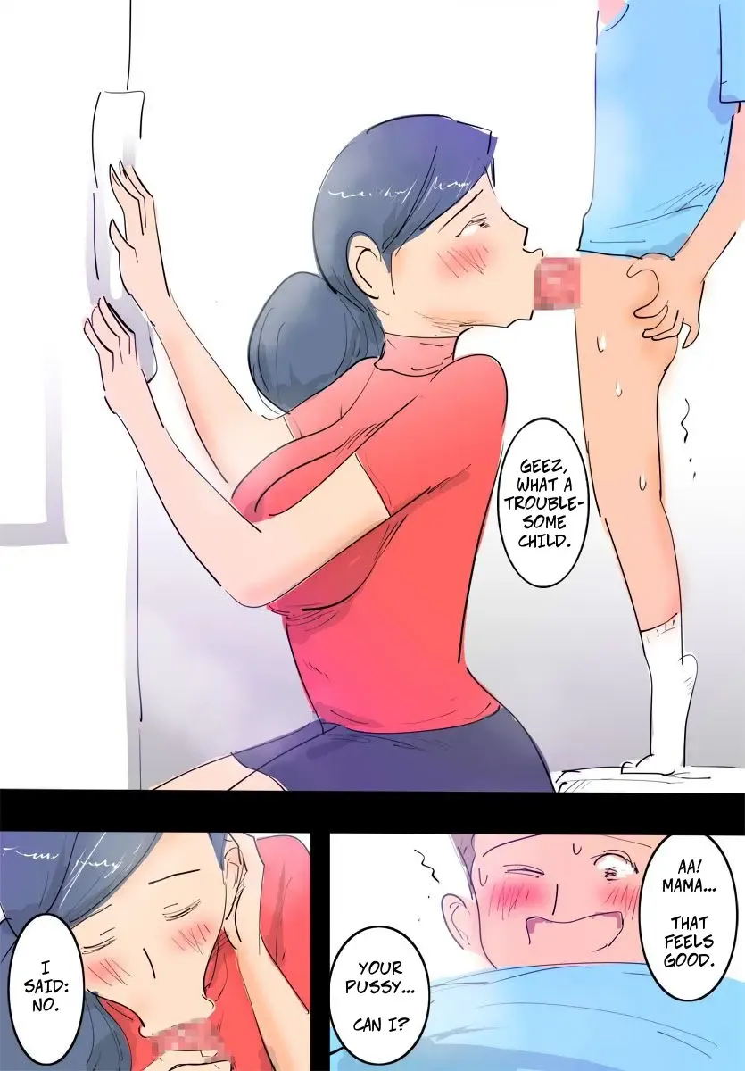 Ryourichuu no Mama wa Ecchi. | Mama's Naughty Chores Fhentai - Page 1