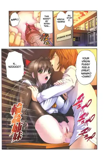 [Nishikawa Kou] Rinkan Shimai - Gang Rape Sister Ch. 1-3 Fhentai - Page 4