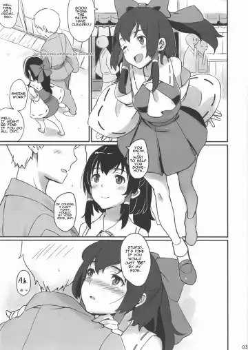 [Hasegawa Keita] Reimu to Sorya Mou Nakayoku Natta Fhentai - Page 2