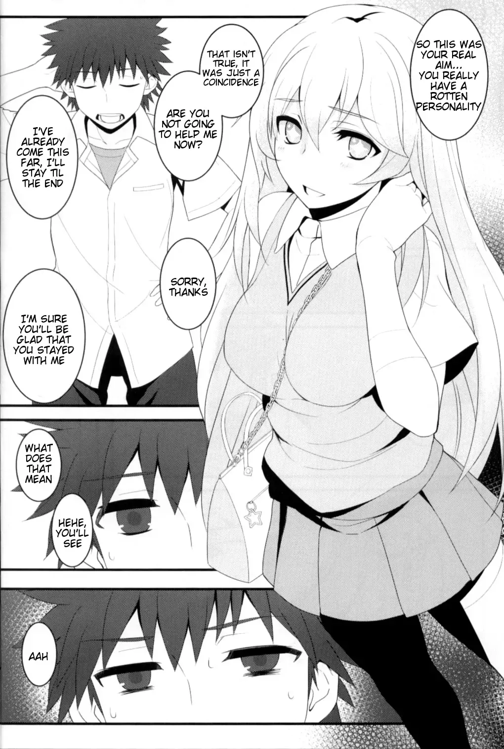 [Akanagi] Tatoeba Shokuhou-san ga Kamijou-san to Chucchu Shitari Suru Sonna Sekai ga Moshi Aru to Sureba. (decensored) Fhentai - Page 7