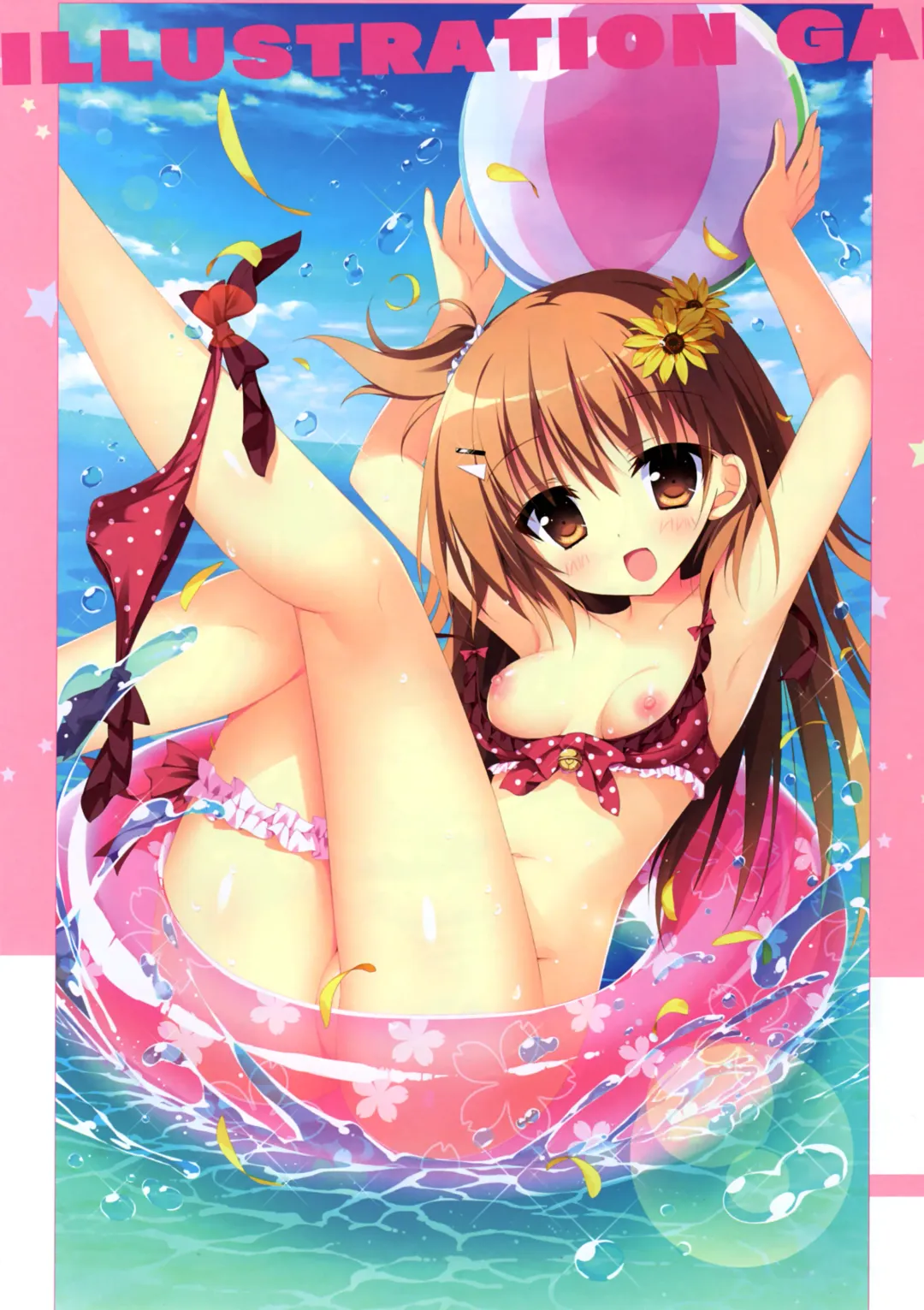 [Shiromochi Sakura] Natsuiro Kokoro Log Official Artbook Fhentai - Page 25