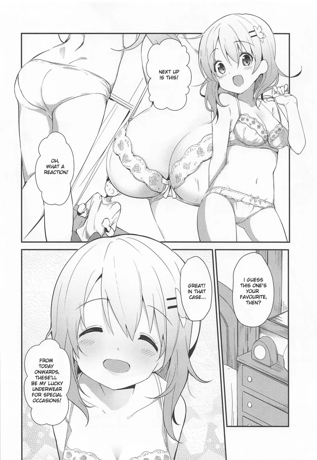 [Sekine Hajime] Gochuumon wa Kokoa to Shitagi desu ka? - is the order a cocoa and? Fhentai - Page 9