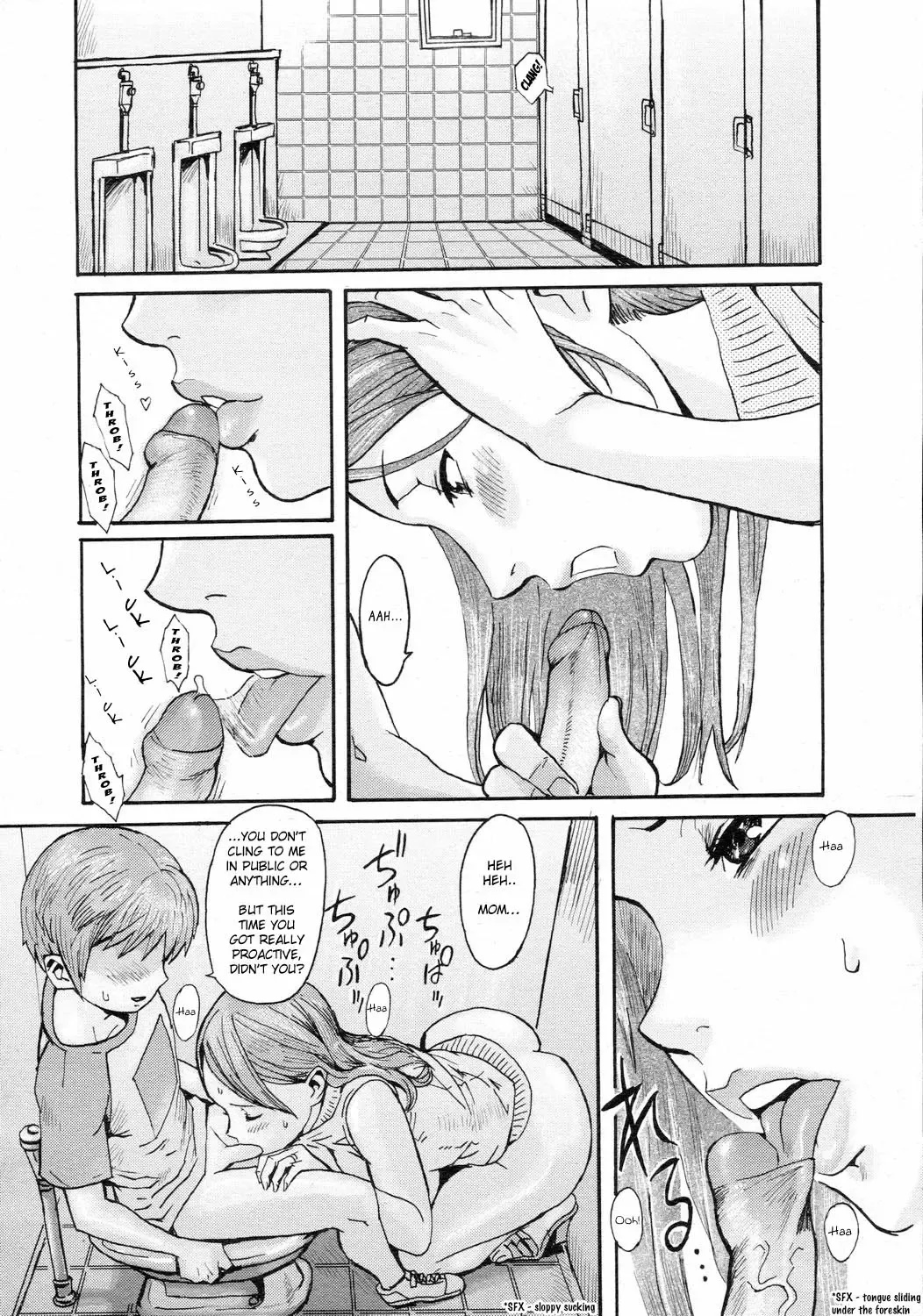 [Kuroiwa Menou] Dassen Oyako | Mother And Son Gone Off The Track (decensored) Fhentai - Page 14