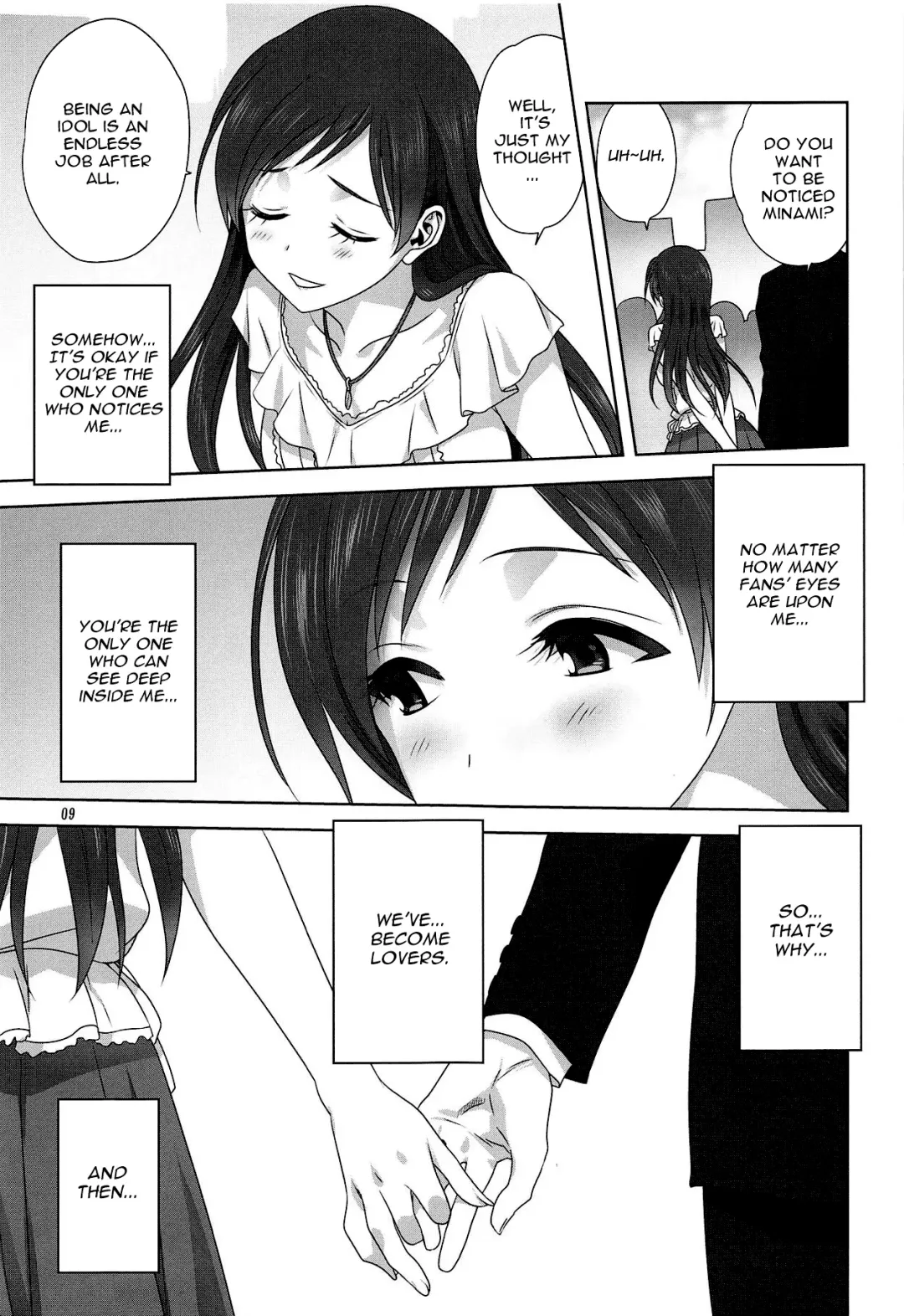 [Mitarashi Kousei] Minami to P no Oshigoto Fhentai - Page 8