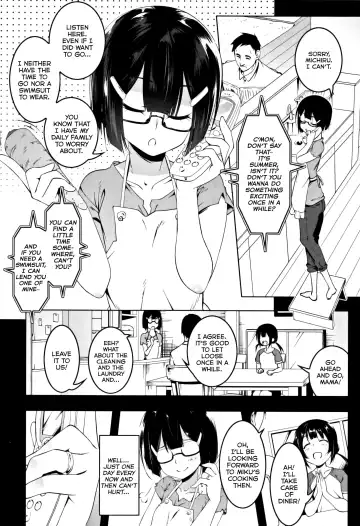 [Tanabe Kyou] Petit Suku Tsuma-sama | Petit School-Swimsuit Wife Summer Fhentai - Page 2